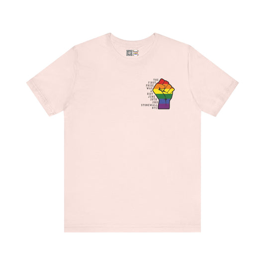 The First Pride Was A Riot *Resistant Heart* - T-Shirt
